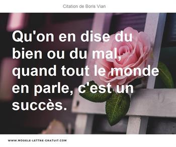 Citations Boris Vian