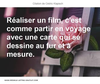 Citations Cédric Klapisch