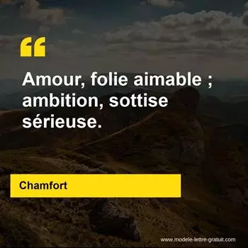 Citation Chamfort