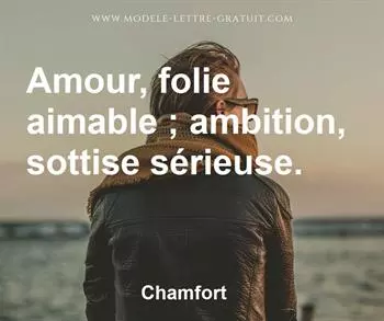 Citation de Chamfort