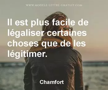 Citation de Chamfort