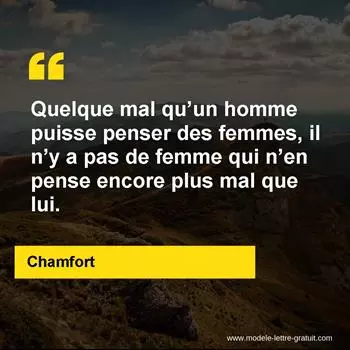 Citation Chamfort