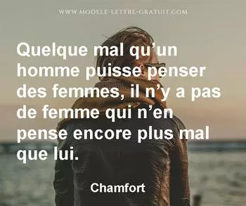 Citation de Chamfort
