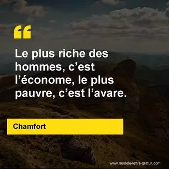Citation Chamfort