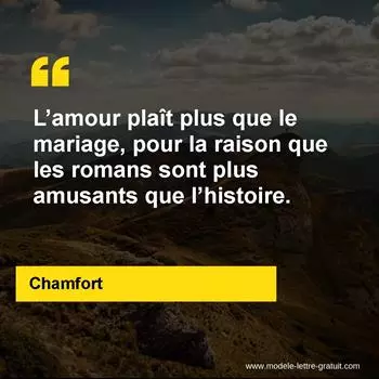 Citation Chamfort