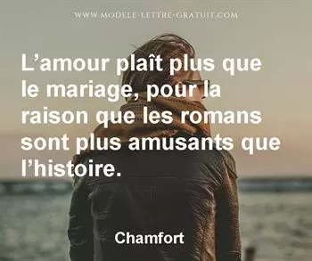Citation de Chamfort
