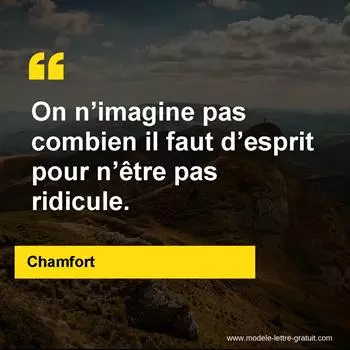 Citation Chamfort