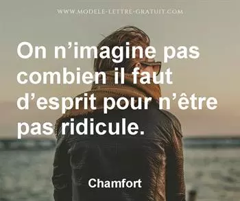 Citation de Chamfort