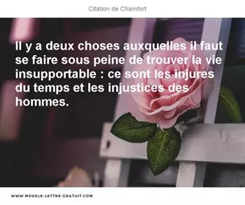 Citations Chamfort
