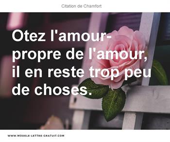 Citations Chamfort