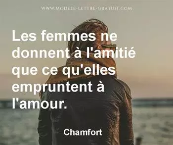 Citation de Chamfort