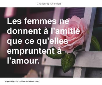 Citations Chamfort