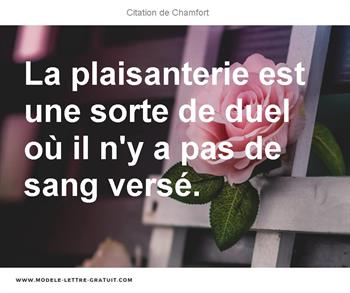 Citations Chamfort