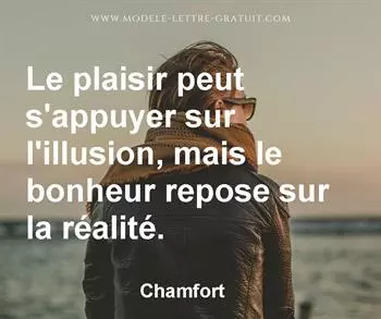 Citation de Chamfort