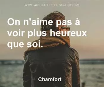 Citation de Chamfort