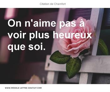 Citations Chamfort