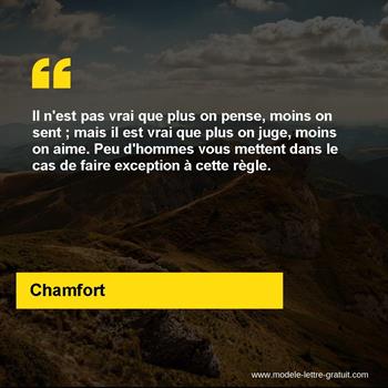 Citation de Chamfort