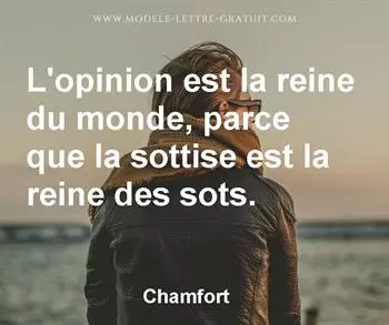 Citation de Chamfort
