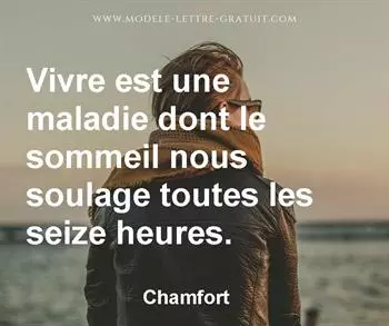 Citation de Chamfort