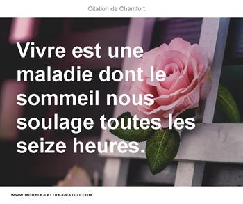 Citations Chamfort