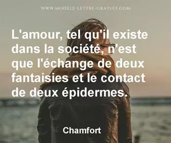 Citation de Chamfort