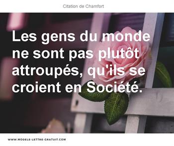 Citations Chamfort