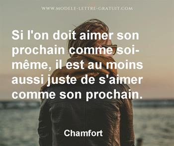 Citation de Chamfort