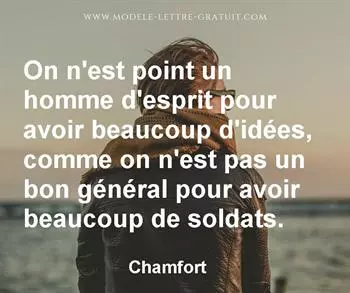 Citation de Chamfort
