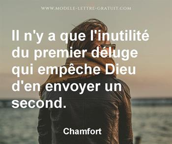 Citation de Chamfort