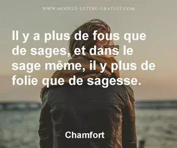 Citation de Chamfort