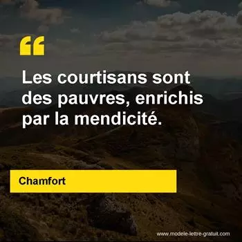 Citation Chamfort