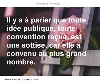 Citations Chamfort