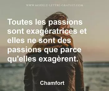 Citation de Chamfort