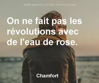 Citation de Chamfort