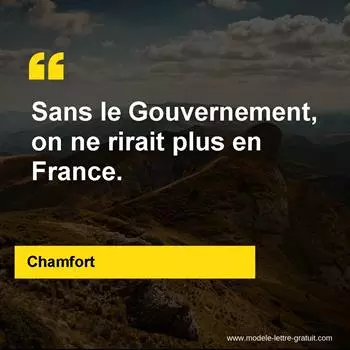 Citation Chamfort