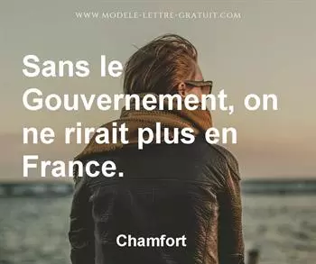 Citation de Chamfort