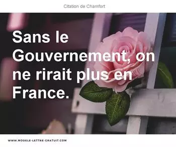 Citations Chamfort