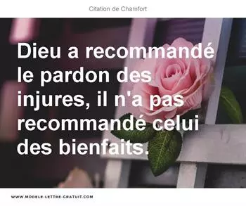 Citations Chamfort
