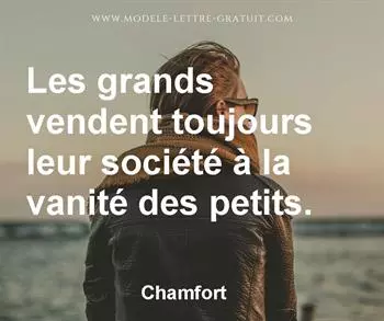 Citation de Chamfort