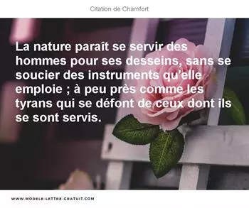 Citations Chamfort