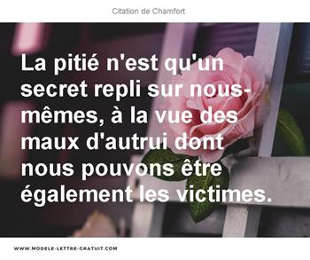 Citations Chamfort