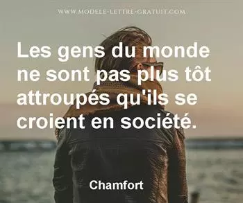 Citation de Chamfort
