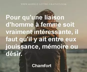 Citation de Chamfort