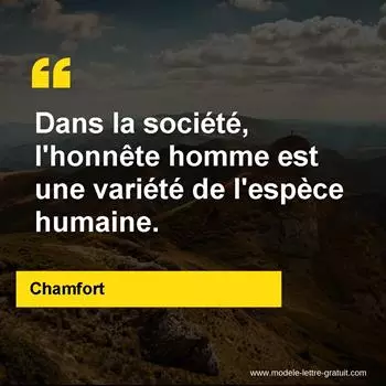 Citation Chamfort