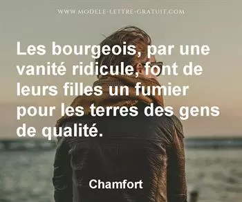 Citation de Chamfort