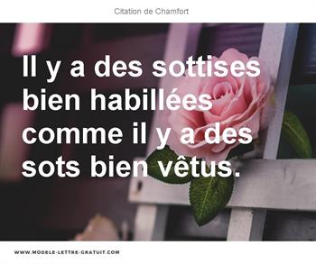 Citations Chamfort
