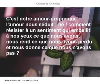 Citations Chamfort