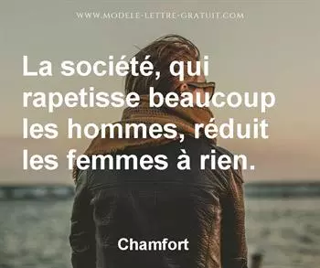 Citation de Chamfort