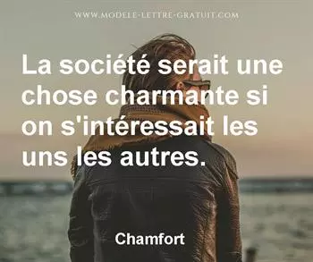 Citation de Chamfort