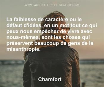 Citation de Chamfort